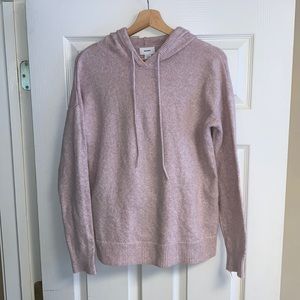 Old Navy pink hooded sweater, medium